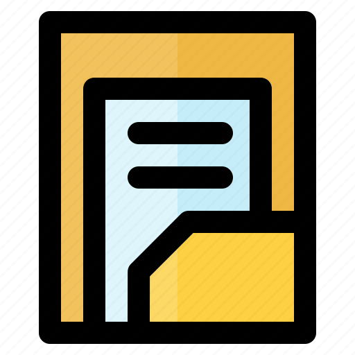 Document, folder, archive, paper, file icon - Download on Iconfinder