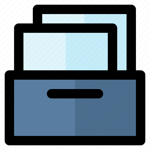 Folder, files, data, document, storage, box icon - Download on Iconfinder