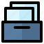 folder, files, data, document, storage, box 