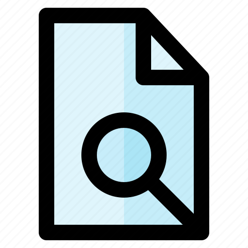 Seacrh, file, find, document, data icon - Download on Iconfinder