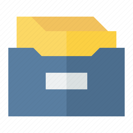 Archive, storage, box, file, document, folder icon - Download on Iconfinder