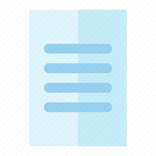 File, paper, page, document, letter, article icon - Download on Iconfinder