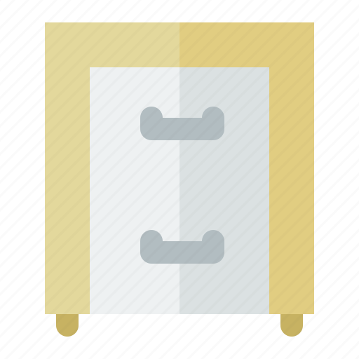 File, storage, cabinet, drawer, office, document, box icon - Download on Iconfinder
