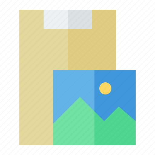 Paste, image, format, clipboard, duplicate, files, data icon - Download on Iconfinder