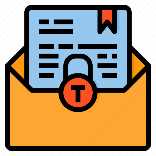 Confidential, document, email, file, folder, office, paper icon - Download on Iconfinder