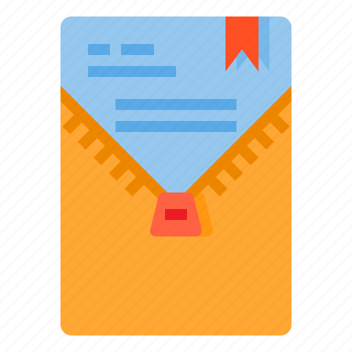 Document, file, folder, office, open, paper icon - Download on Iconfinder