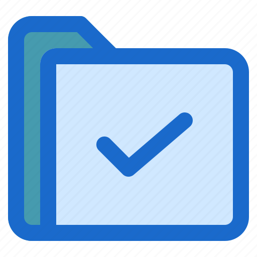 Check, document, file, folder, format icon - Download on Iconfinder