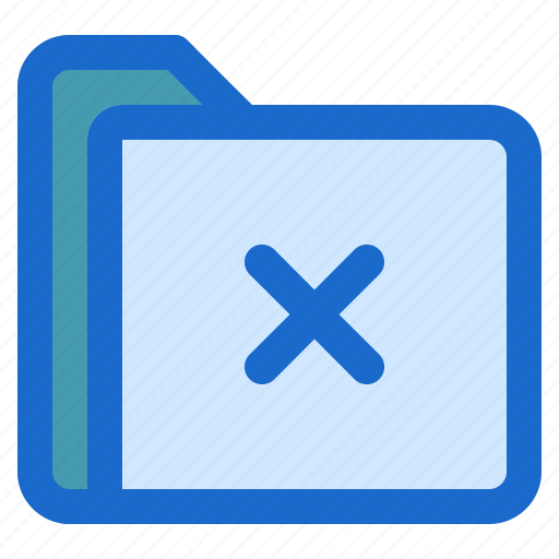 Cross, document, file, folder, format icon - Download on Iconfinder