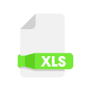 document, file, folder, xls