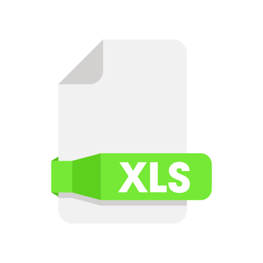 Document, file, folder, xls icon - Free download