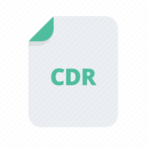Cdr, document, extension, file, file type, files, format icon - Download on Iconfinder