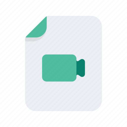 Camera, document, extension, file, files, format, video icon - Download on Iconfinder