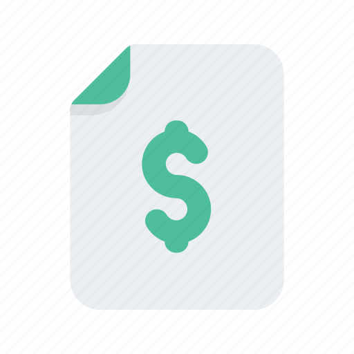 Document, dollar, file, files, finance, format, money icon - Download on Iconfinder