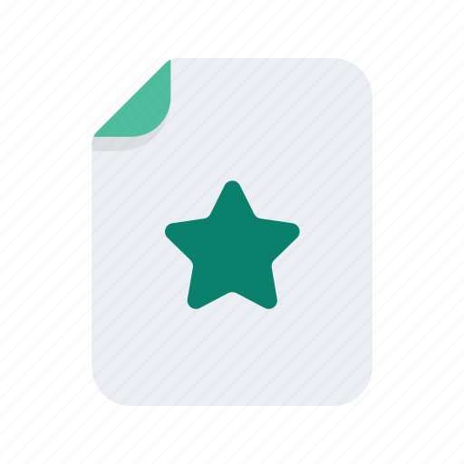 Bookmark, document, favourite, file, files, format, star icon - Download on Iconfinder