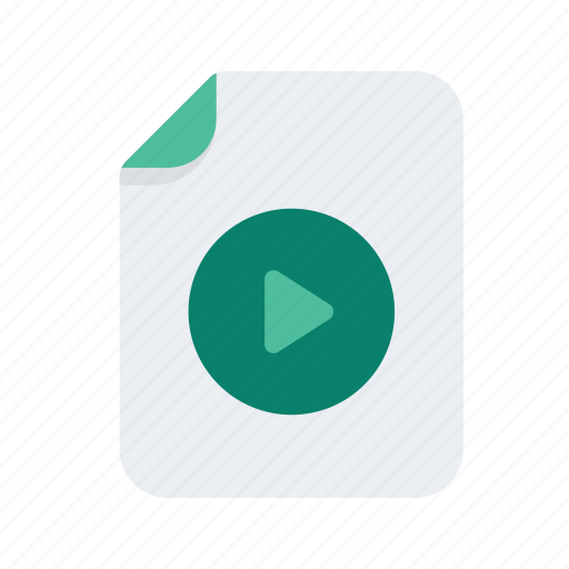 Document, file, files, format, multimedia, video icon - Download on Iconfinder