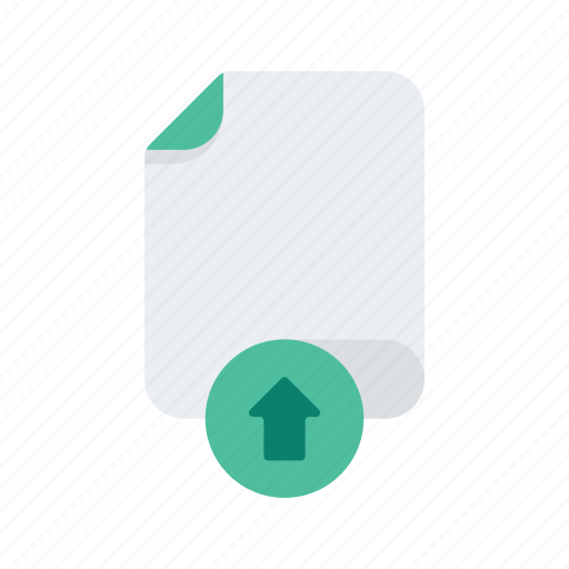 Arrow, document, file, files, format, up, upload icon - Download on Iconfinder