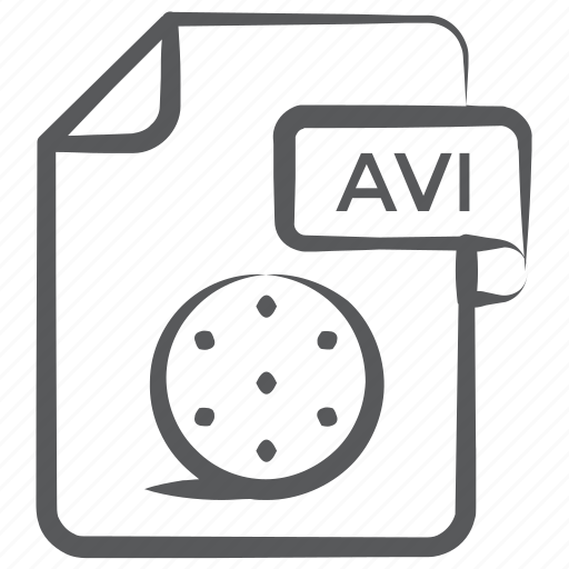 Avi file, data file, docs, document, file, file extension, information file icon - Download on Iconfinder