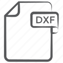 data file, doc, document, dxf file, file, file extension, information file