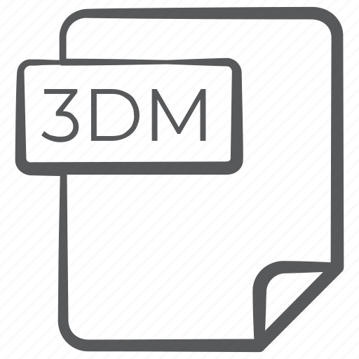 3dm file, data file, docs, document, file, file extension icon - Download on Iconfinder