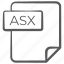 asx file, data file, docs, document, file, file extension, information file 