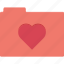 folder, heart, romantic songs, romantic movies, file storage, file folder, valentine folder, data storage 