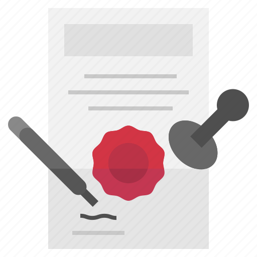 Contract, agreement, signing, business, document, records icon - Download on Iconfinder