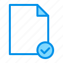approved, checkmark, complete, document, file