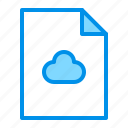 cloud, computing, document, file, share