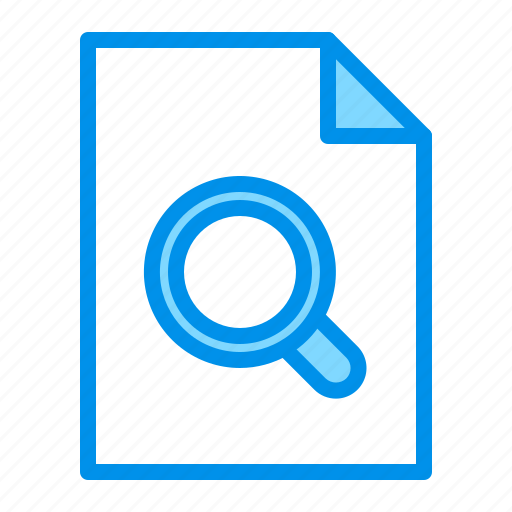 Document, file, find, search icon - Download on Iconfinder