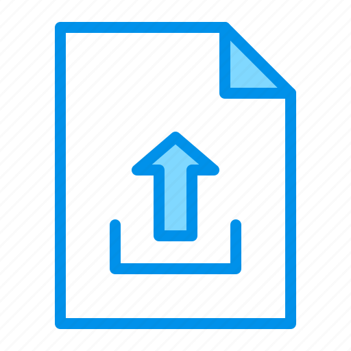 Document, file, page, upload icon - Download on Iconfinder