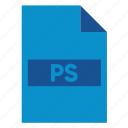 adobe, document, extension, file, format, photoshop, ps