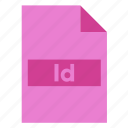 adobe, document, extension, file, format, id, indesign 