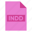 adobe, document, extension, file, format, indd, indesign 