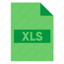 document, extension, file, filetype, format, type, xls 