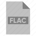 document, extension, file, filetype, flac, format, type 