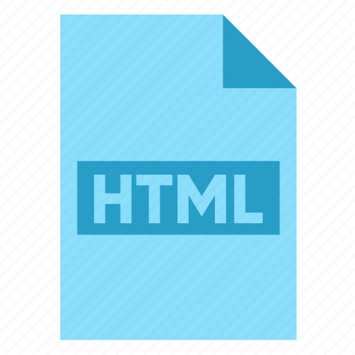 Document, extension, file, filetype, format, html, type icon - Download on Iconfinder