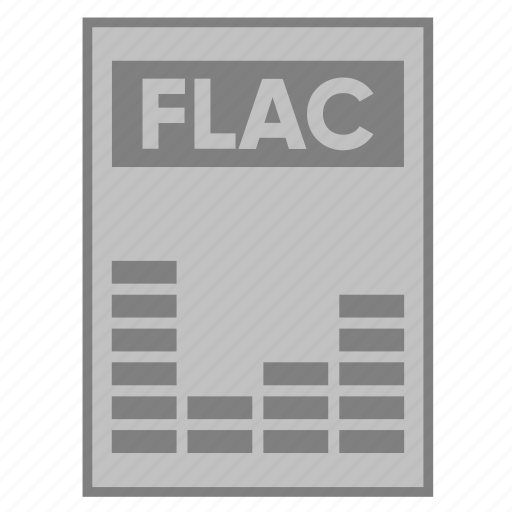 Document, extension, file, filetype, flac, format, type icon - Download on Iconfinder