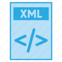 document, extension, file, filetype, format, type, xml