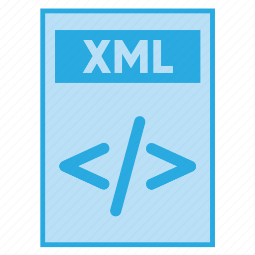 Document, extension, file, filetype, format, type, xml icon - Download on Iconfinder
