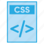 css, document, extension, file, filetype, format, type 