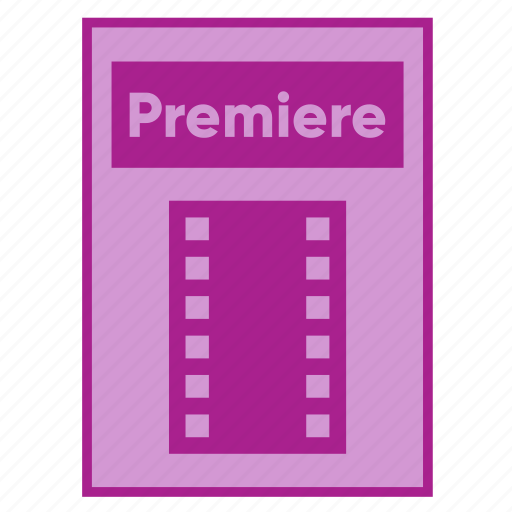 Adobe, document, extension, file, filetype, format, premiere icon - Download on Iconfinder