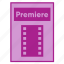 adobe, document, extension, file, filetype, format, premiere 