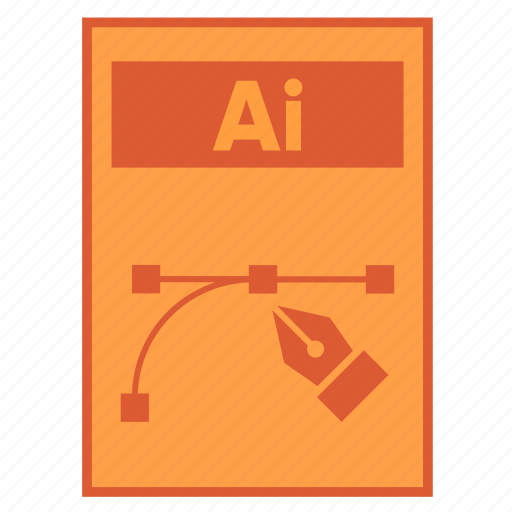 Adobe, ai file, document, extension, file, format, illustrator icon - Download on Iconfinder
