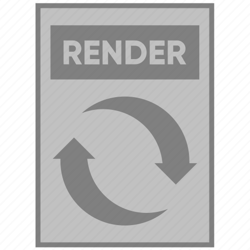 Arrow, document, file, paper, render icon - Download on Iconfinder