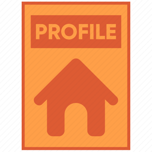 Document, file, home, house, paper, profile icon - Download on Iconfinder