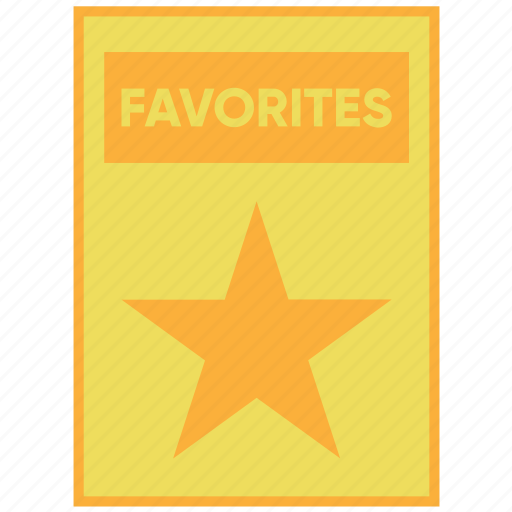 Document, favorite, favourite, file, paper, star icon - Download on Iconfinder