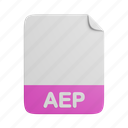 aep, document, file, front 
