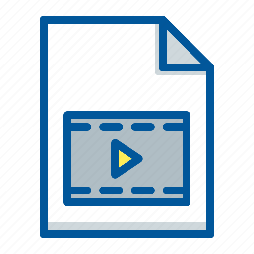 Avi, file, movie, video icon - Download on Iconfinder