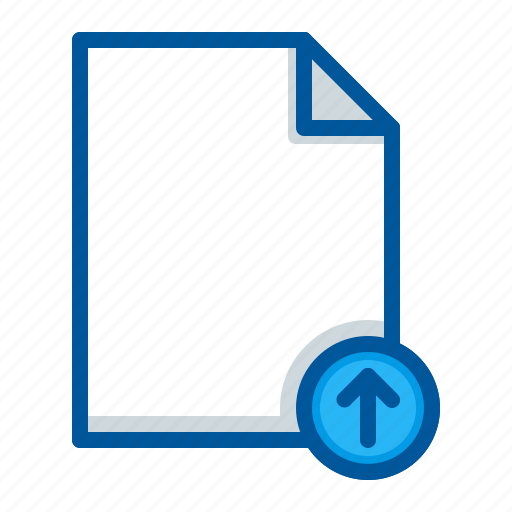 Document, file, share, upload icon - Download on Iconfinder