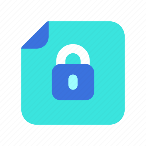 Locked, private, file, document, password, padlock icon - Download on Iconfinder